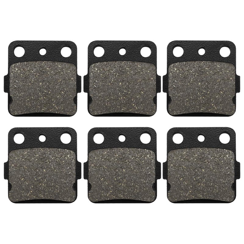 ZICOO Brake Pads Front & Rear for Honda 400EX TRX 400 EX Sportrax 400 2001-2008, TRX 400EX Fourtrax 1999-2000, TRX400X TRX 400X 2009-2014, 300ex TRX300EX Fourtrax 300 1993-2008, TRX250X 1987-1992 - Image 1